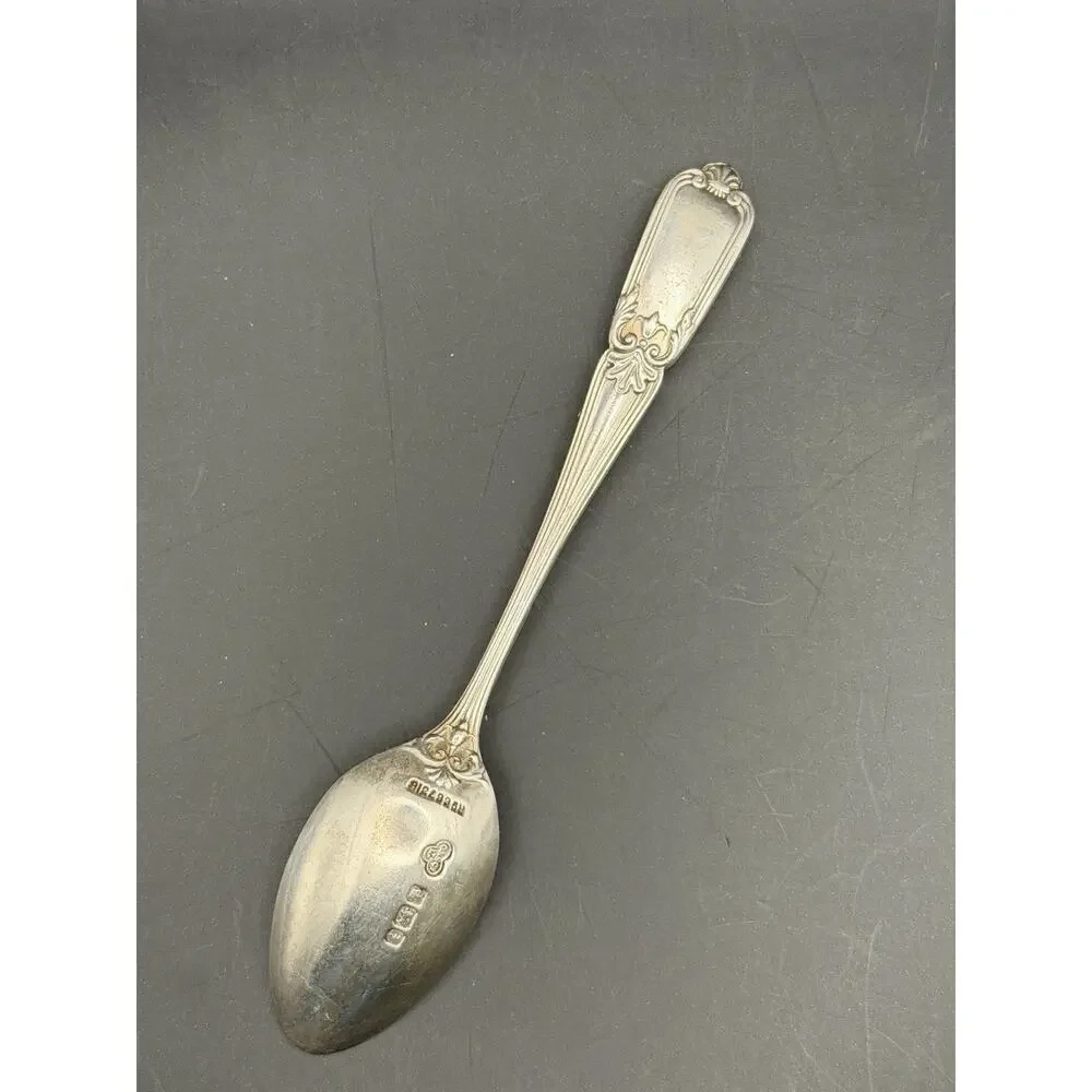 Antique 1917 Sheffield England Set of 6 Demitasse Spoons in box